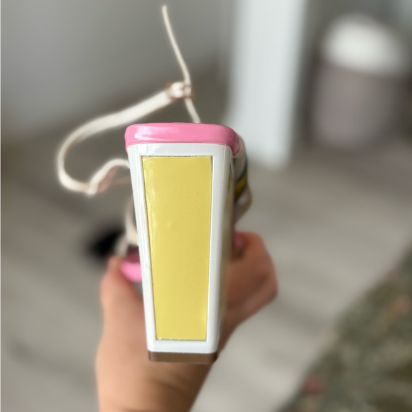 Vibrant Multicolor Strappy Heels - Picture 7 of 10